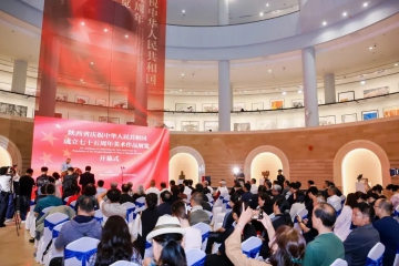 四大展馆，860件作品 | 陕西省庆祝中华人民共和国成立七十五周年美术作品展览隆重开幕